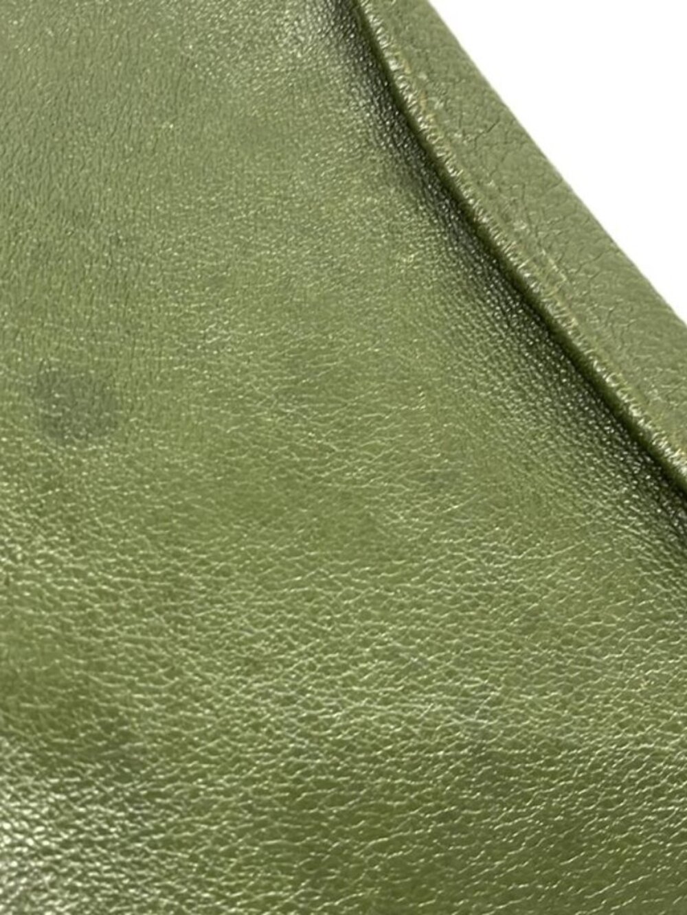 Hermes Shoulder Bag Vespa PM Green Gold - Picture 13 of 15